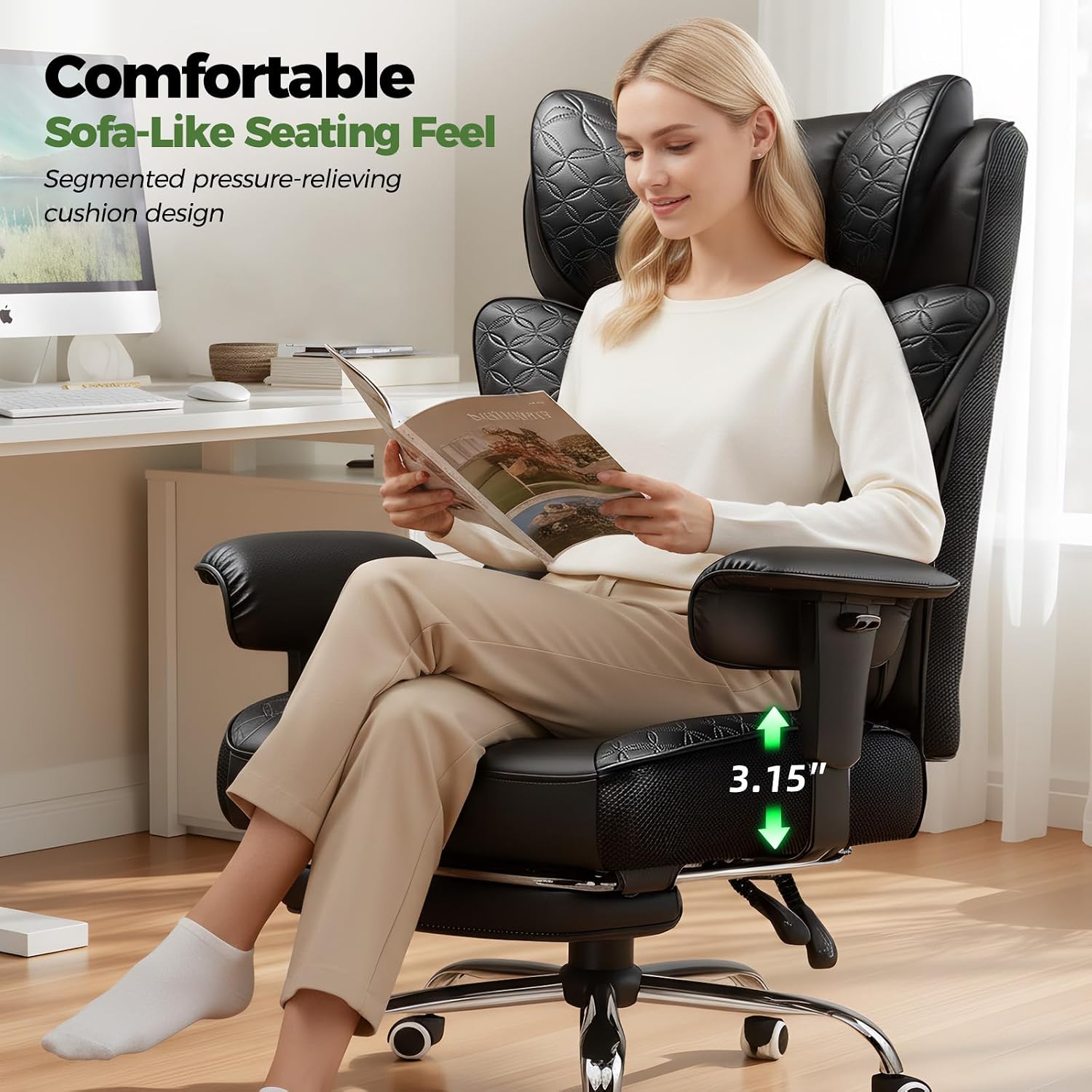Big Tall Gaming Office Chair