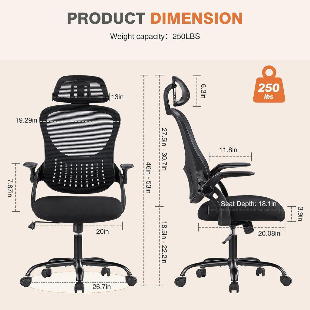 Sweetcrispy High Back Executive Chair