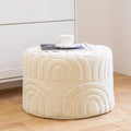 Asuprui Plush Fabric Ottoman Footrest