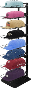 8 Tier Metal Hat Display Rack