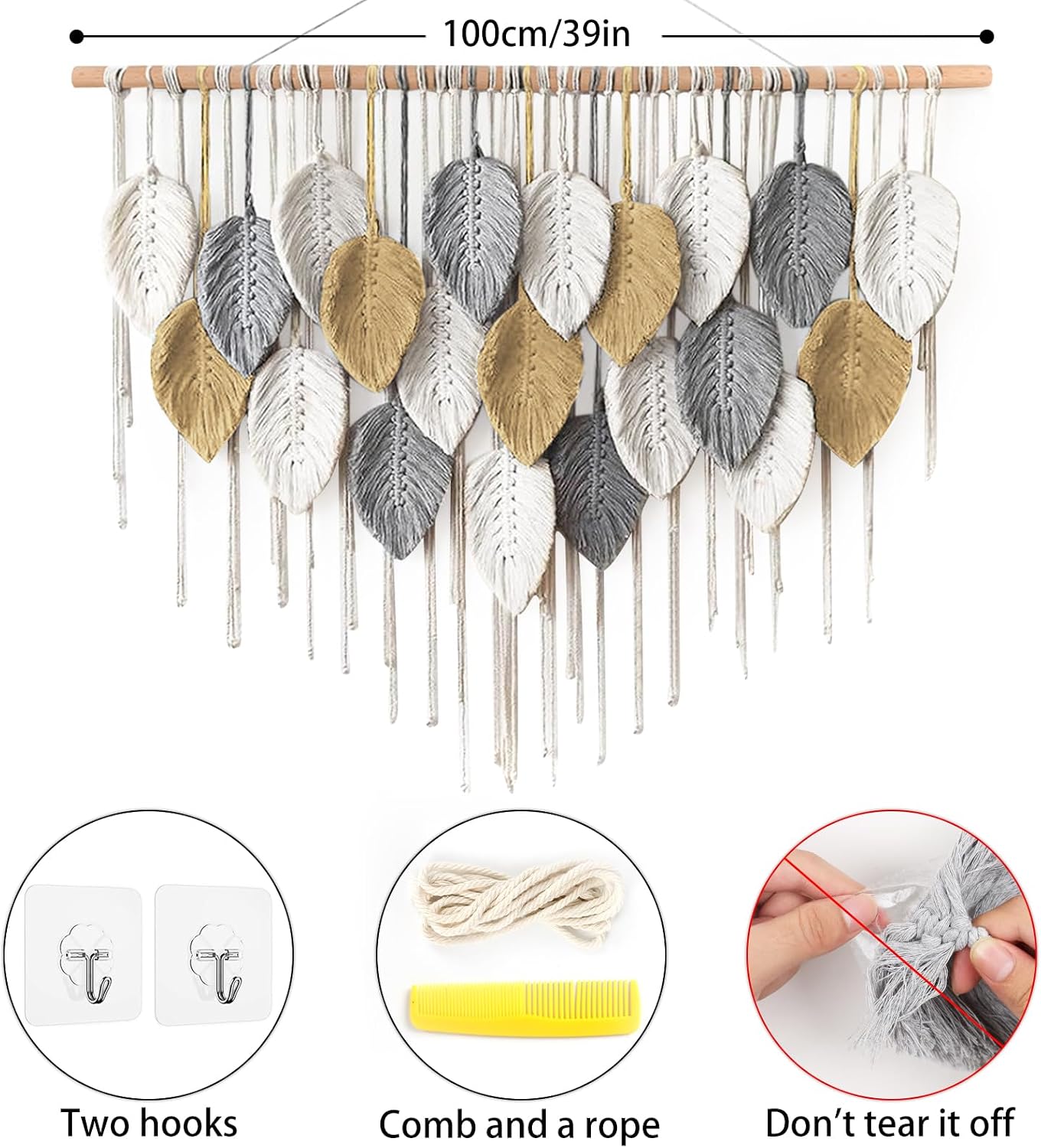Large Macrame Wall Hanging