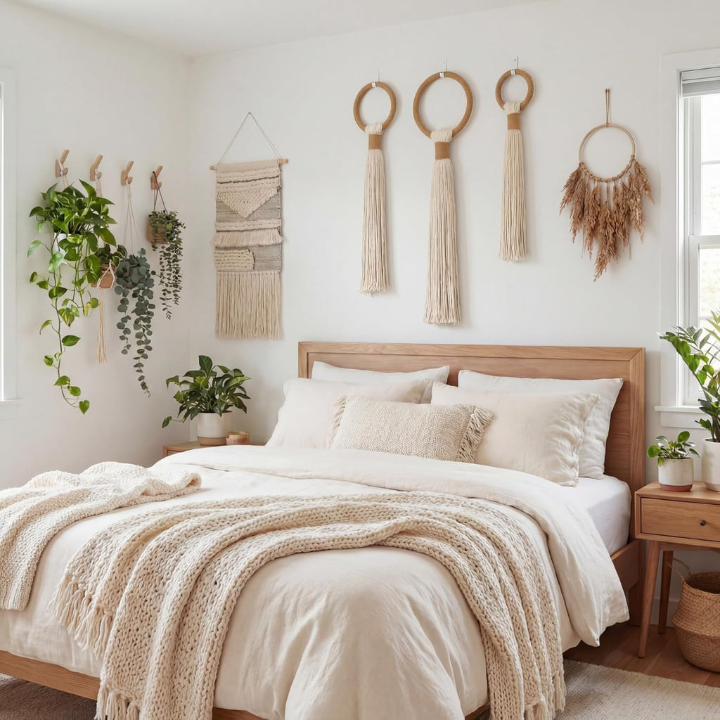 egeme 3pcs Macrame Wall Hanging