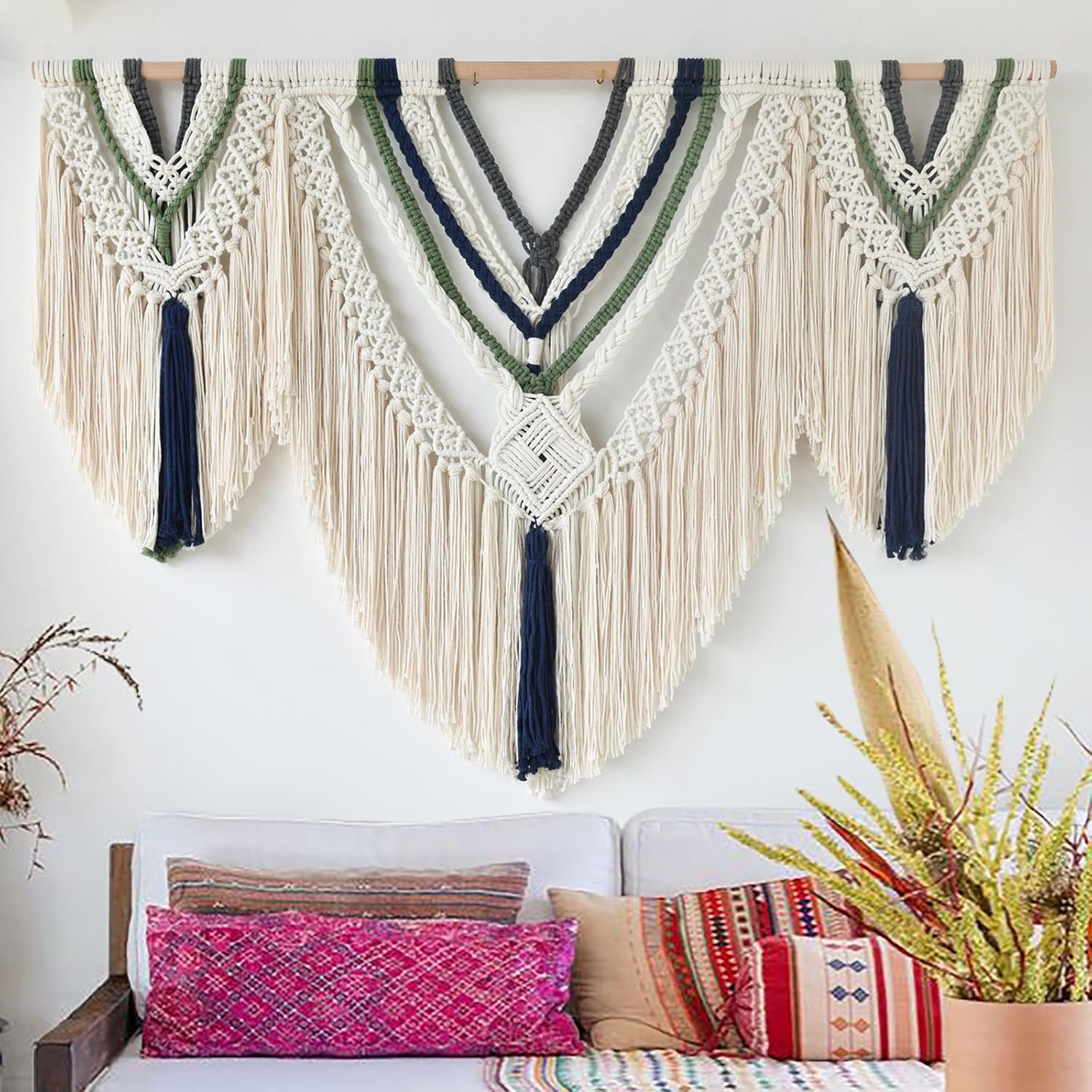 Jakalin Large Macrame Wall Hanging