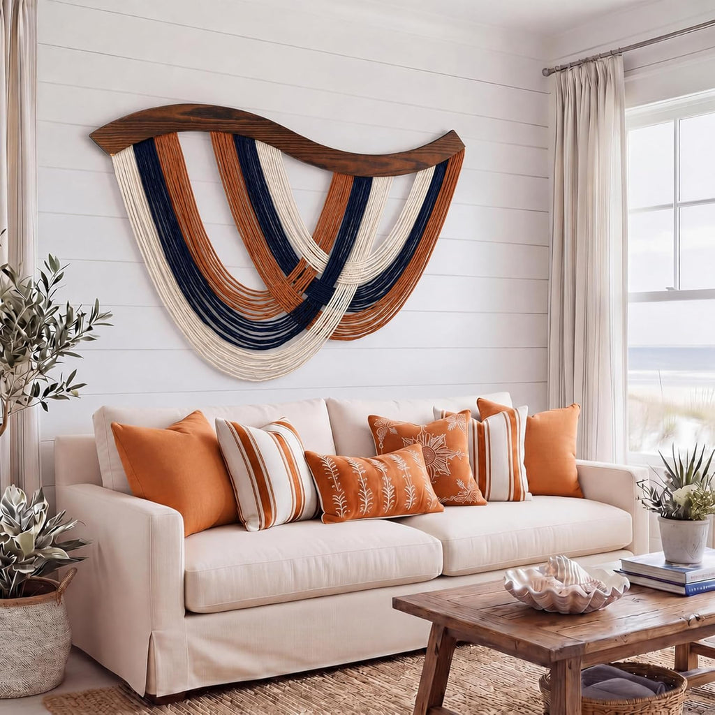 Mindsoft Dip Dyed Macrame Wall Hanging