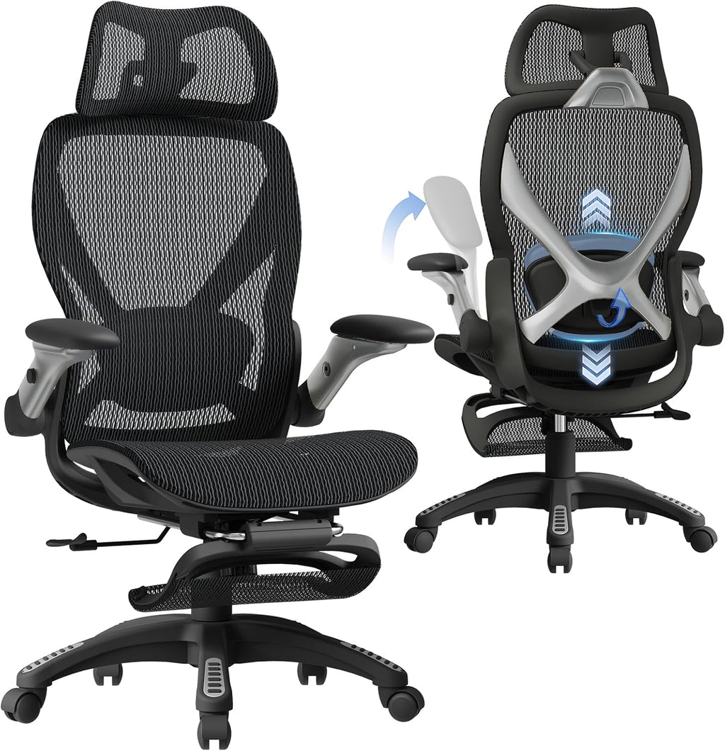 Mesh Office Chair Footrest