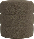 HomePop Round Boucle Ottoman